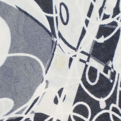 Chanel 2008 Ribbon Neck Silk Sleeveless Top P32886v23237 Black and White 38