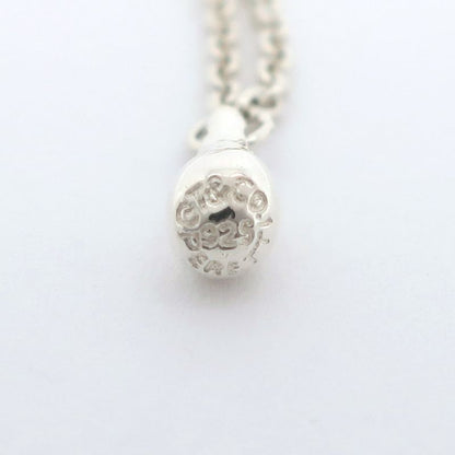 Tiffany & Co Teardrop 3P Silver 925 Ladies 4.3g Necklace