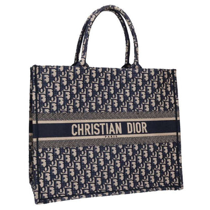 Dior BOOK TOTE Book Tote Large Oblique Jacquard Tote Bag Women's L