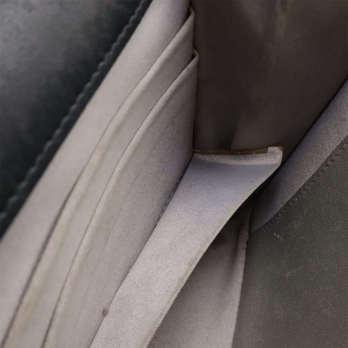 Chanel Camellia Coco Mark Chain Wallet Shoulder Bag Pochette Lambskin Leather