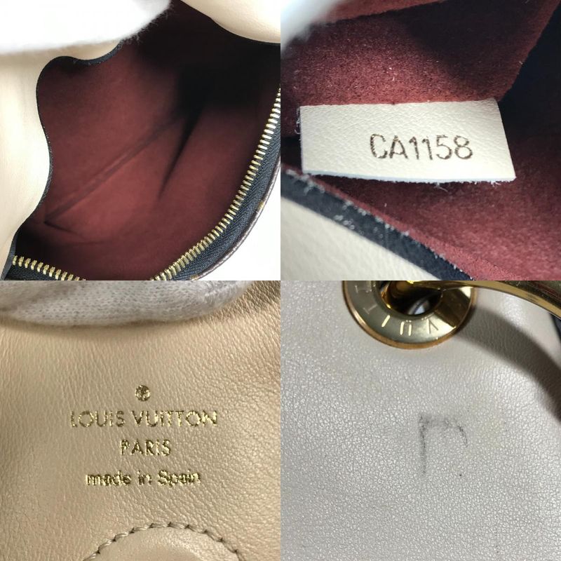 Louis Vuitton Shoulder Bag Monotuille Lebouzas M43576 Monogram Canvas Creme