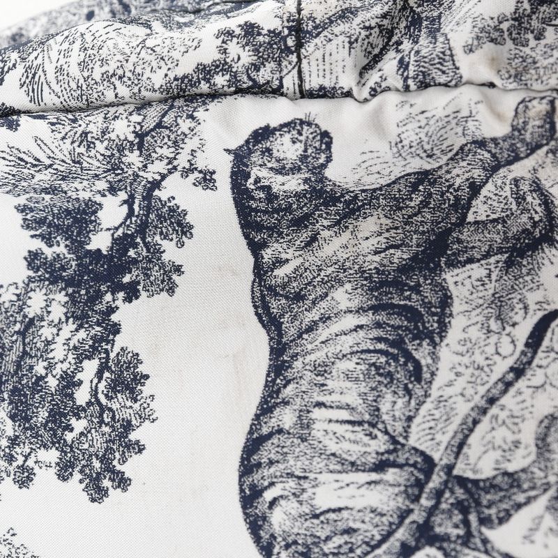 Dior Christian Dior Small Backpack Toile De Jouy M6108sntj Nylon Black/white