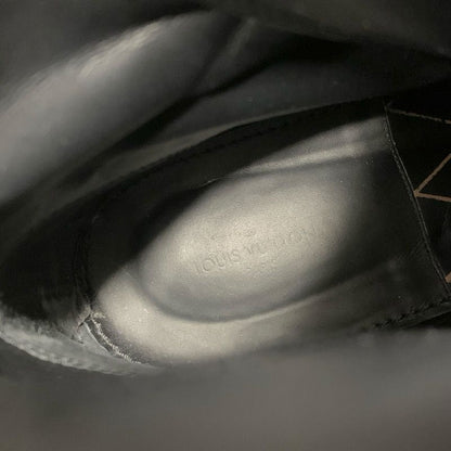 Louis Vuitton Laurie Line Monogram Boots Short Boots Shoes Suede Leather Off