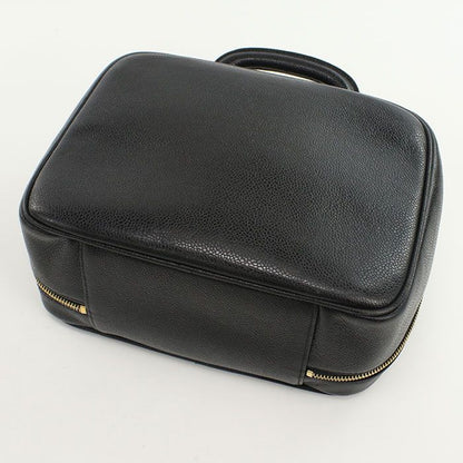 Chanel 2WAY Vanity Bag Coco Mark A07061 Shoulder Bag Caviar 4505942 Ladies