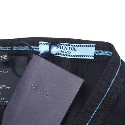 Prada Pants Size 38S Side Zip Stretch Skinny Pants Made In Italy 20250121