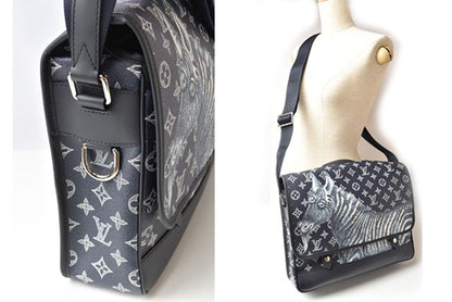 Unused Louis Vuitton Shoulder Bag Men's Messenger GM Monogram Savannah M43293