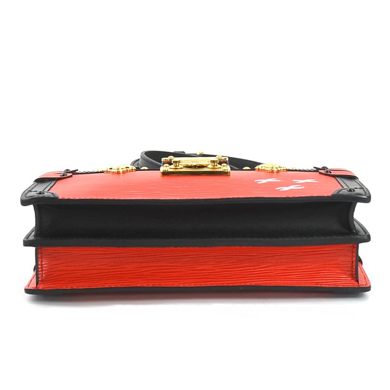 Louis Vuitton Crossbody Shoulder Bag Clutch Bag Epi Trunk Clutch M51697