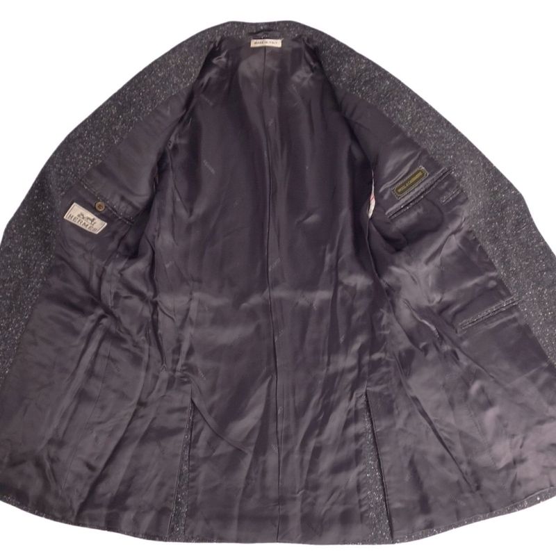Vintage Hermes Jacket Tailored Check