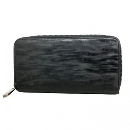 Louis Vuitton Epi Zippy Wallet M61857 Noir Black Men Women Unisex