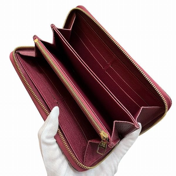 Louis Vuitton Monogram Empreinte Zippy Wallet M68571 Long Wallet Women