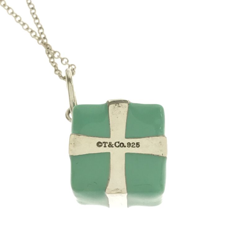 Tiffany & Co Tiffany & Co Necklace Blue Box Gift Box Enamel Finish 925 Silver