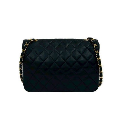 Chanel Chanel Vintage Quilted Coco Lambskin Leather Chain Shoulder Bag