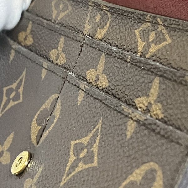 Louis Vuitton Monogram Portefeuille Sarah M62234 Long Wallet Women