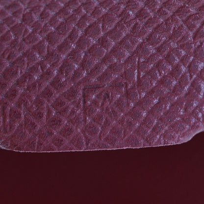 Hermes Alasif Post-it Case Leather □A Unisex Coin Case