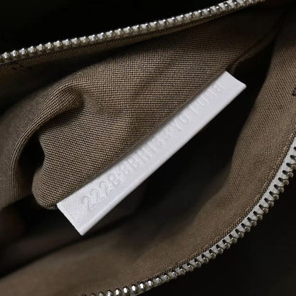 Fendi Bag Tote Handbag Zucchino Pattern White Gray 73ga948