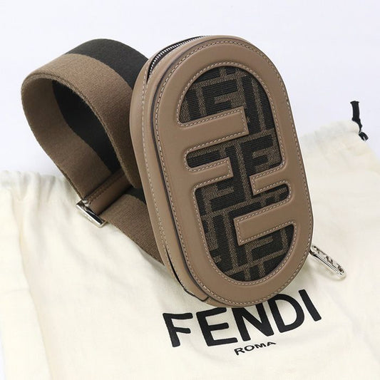Fendi Orlok 8av416 Body Bag Leather Jacquard Women