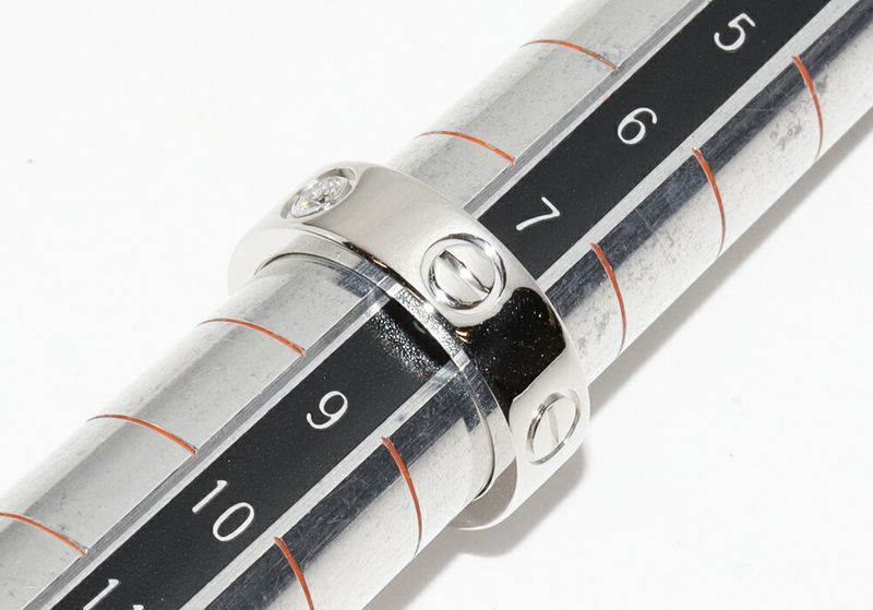 Cartier Ring Pt950 Diamond 1p(007ct) Love Ring B40467