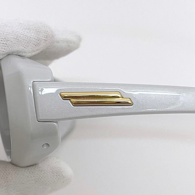 Bottega Veneta Sunglasses In White Black Bv1210s Excellent Condition