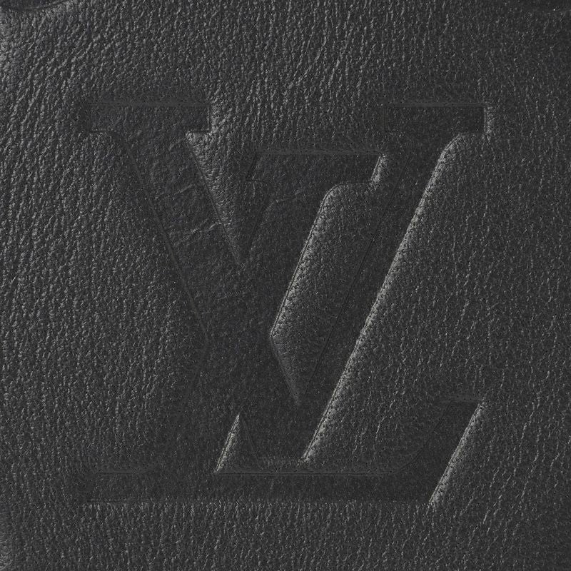 Louis Vuitton Shoulder Bag Soft Porochon PM Black