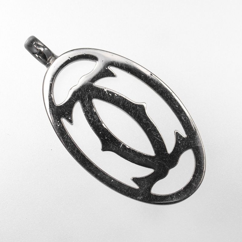 Cartier 2C Metal Ladies 19.2g Pendant Top