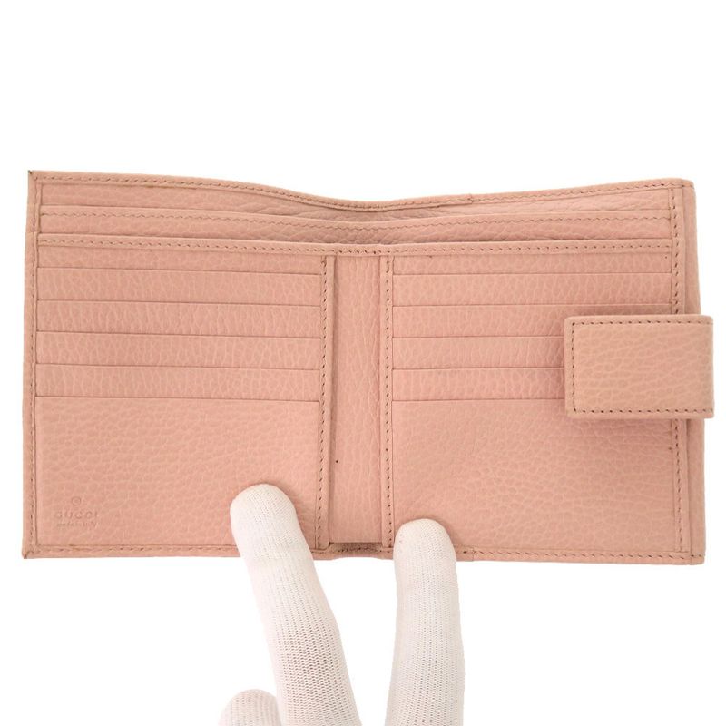 Gucci GG Marmont Leather Pingu 456122 Fold Wallet 0678 Gucci