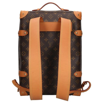 Louis Vuitton M44752 Soft Trunk Backpack Monogram Leather Backpack Men PM