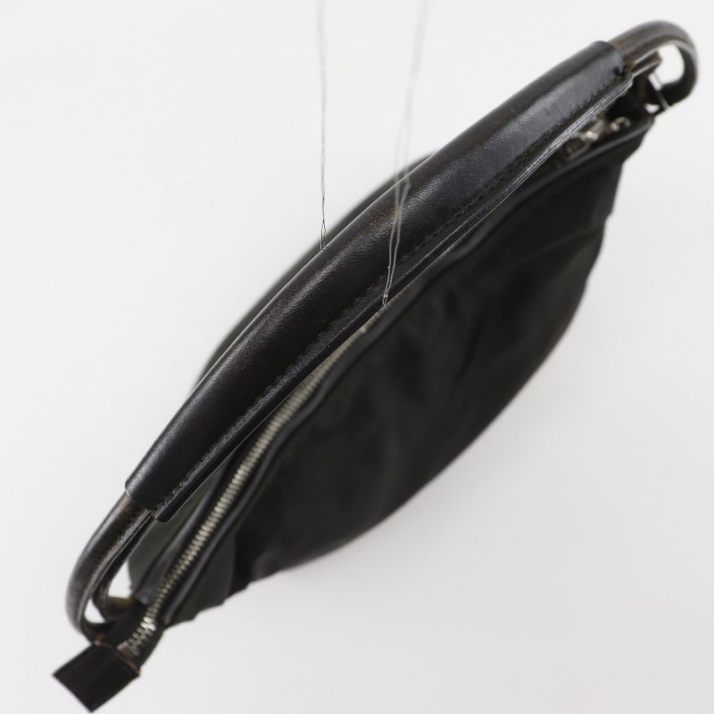 Gucci 001.3766 Nylon Canvas Black Women Shoulder Bag