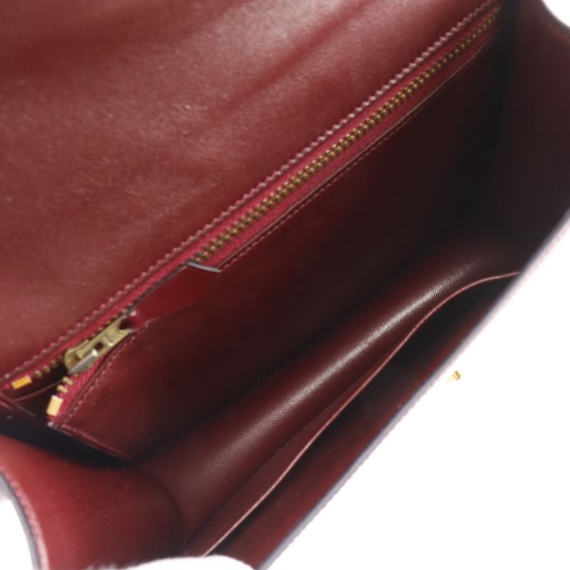 Hermes Constance 23 Box Calf ○K Ladies Shoulder Bag