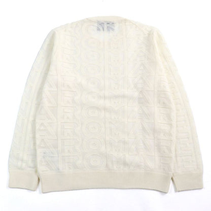 Fendi X MARC Jacobs Fendi X MARC Jacobs 22SS Fzx131 Wool Logo Crew Neck Mesh