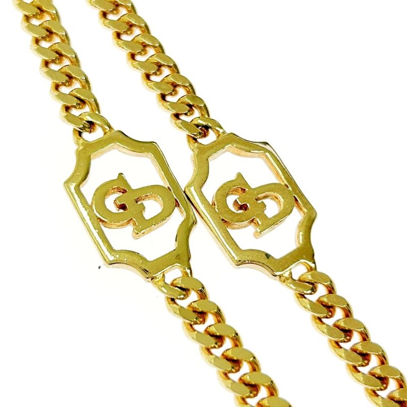 Christian Dior GP CD Logo Long Necklace Women 328089 Necklace