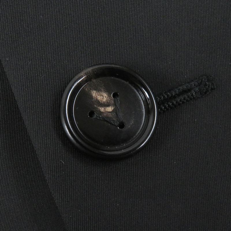 Bottega Veneta 20AW 636451 3B Single Tailored Jacket Coat Black