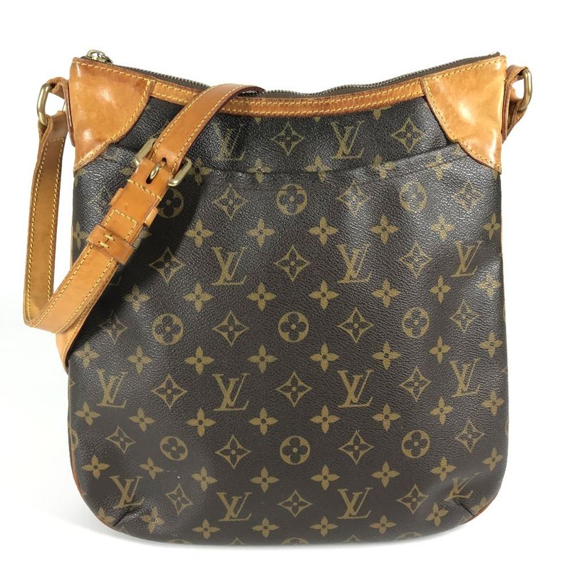Louis Vuitton Shoulder Bag Odeon PM M56390 Monogram Canvas Brown