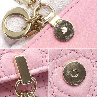 Dior MISS DIOR Chain Pouch Heart Pink Cannage Limited Edition