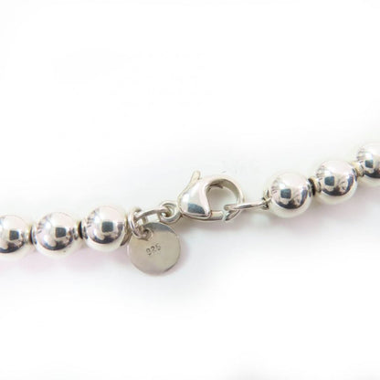 Tiffany & Co Hardware Graduated Ball Necklace 925 Accessories