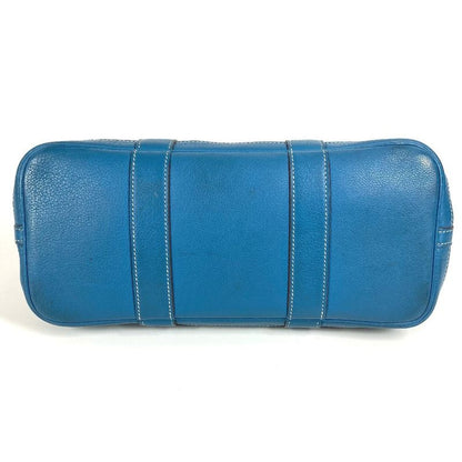 Hermes Tote Garden Party TPM Garden Party TPM Toile Officier/leather Blue