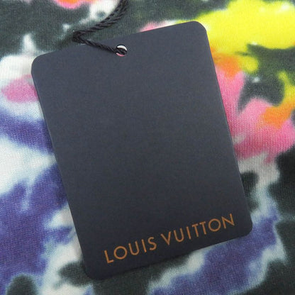 Louis Vuitton 2019 100% Cotton Plain Rainbow LV Circle Logo Hardware Tie Dye