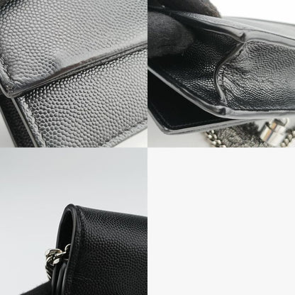 Yves Saint Laurentyves Saint Laurent Kate Black Caviar Skin 452159 Hpp4521590119