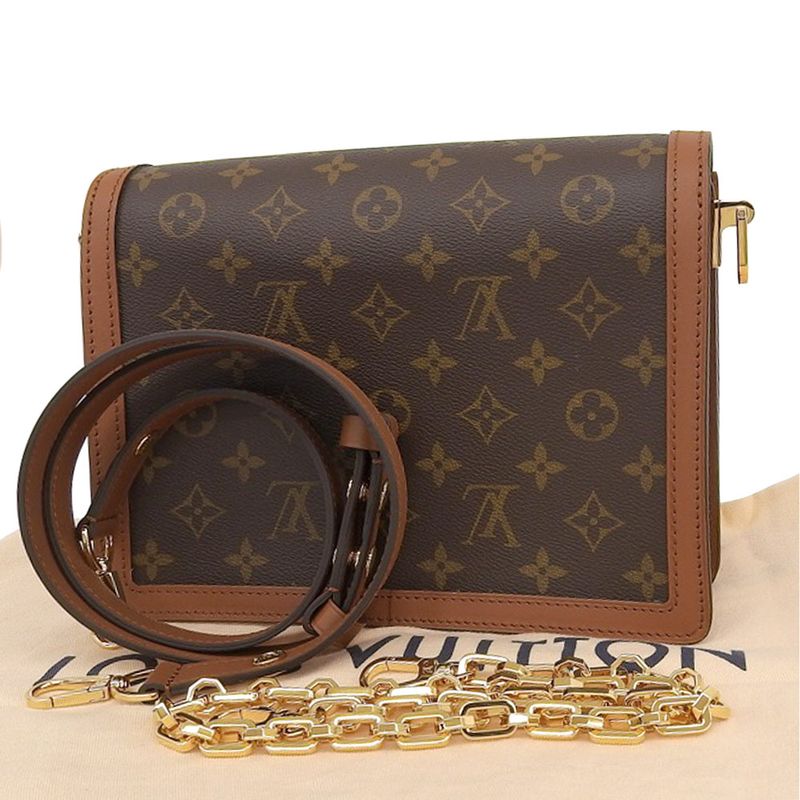Louis Vuitton Monogram Reverse Dauphine PM Shoulder Bag