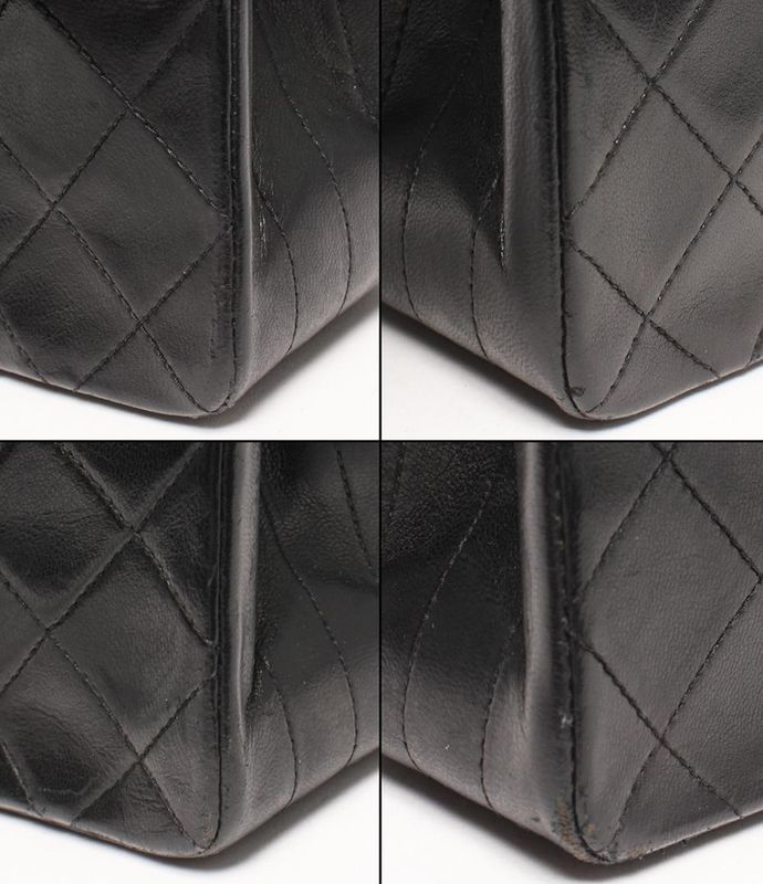 Translated Chanel Chain Shoulder Bag Single Chain Lambskin Gold Hardware