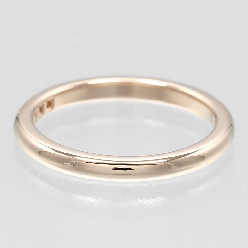 Tiffany & Co Forever Wedding Classic Band 2mm (0.08in) Model 18K Pink Gold X 3P