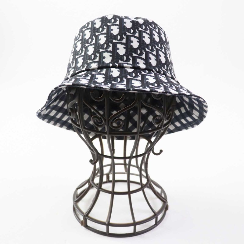 Christian DIOR 22vic923i130 D-little Vichy Reversible Oblique Reversible Bob