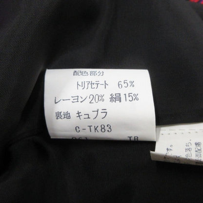 Yves Saint Laurent Collarless Jacket Blouson Quarter Sleeve