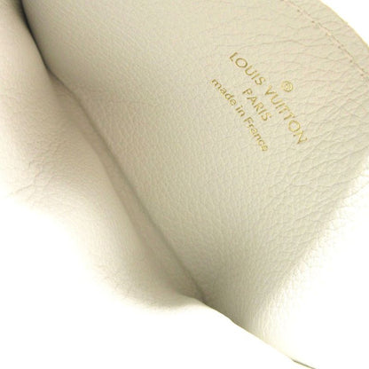 Louis Vuitton Porte Cult Lock Me M68727 Card Case Calf Leather White LV 0371
