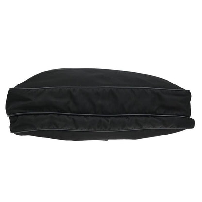 Prada Shoulder Bag Nylon Leather Black 87ka725
