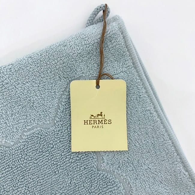 Hermes Baby Bath Mittens Light Blue Adada Ec20575