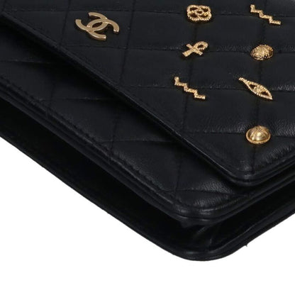 Chanel Egypt Limited Edition Lamb Skin Chain Wallet Women