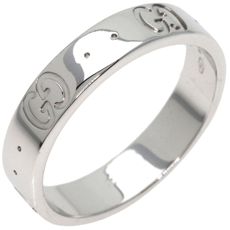 Gucci Icon #10 Ring - 18K White Gold Ladies