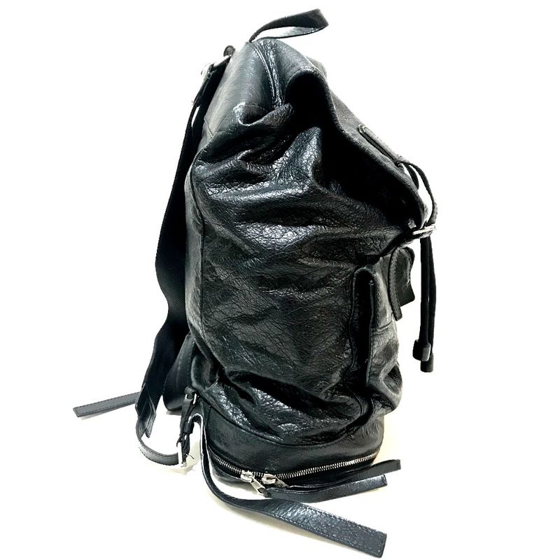 Balenciaga Backpack Sac Backpack Sac 298114 Sheepskin Black