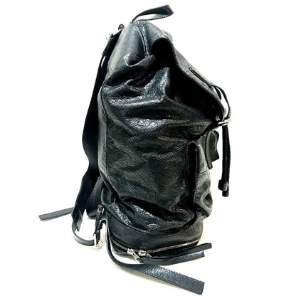 Balenciaga Backpack Sac Backpack Sac 298114 Sheepskin Black