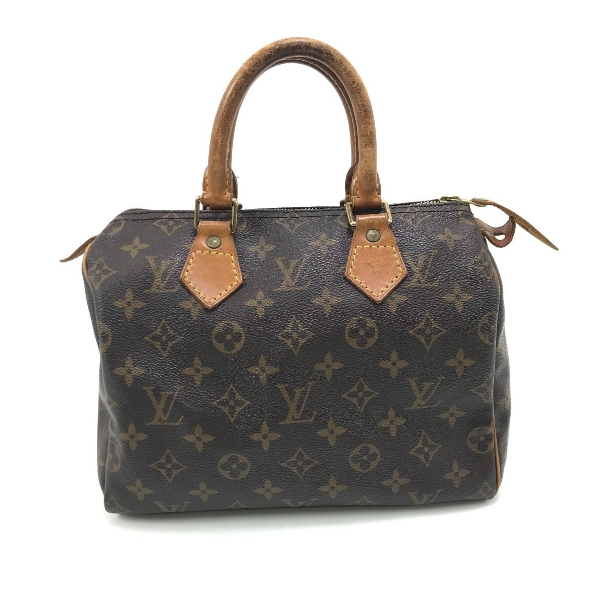 Louis Vuitton Handbag Monogram Speedy 25 Padlock & Key Miss Ing Usable